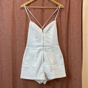 Women’s Volcom White Jumpsuit